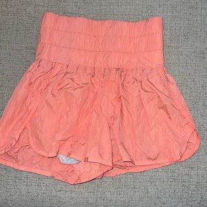 Free people movement orange shorts size small